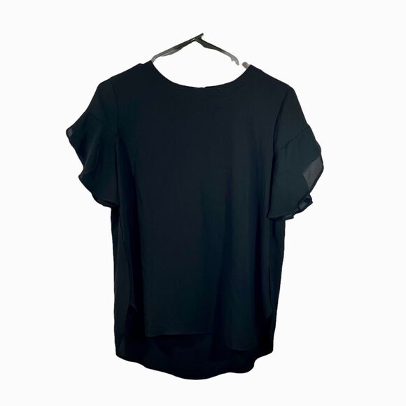 Loft pullover blouse with scalloped sleeve - Picture 1 of 11